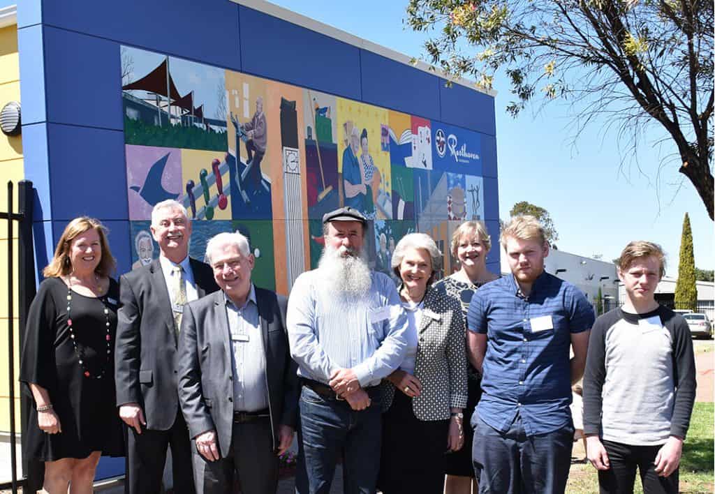 Community Mural and Building Expansion