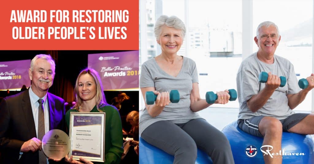Award win for Restoring Older People’s Lives