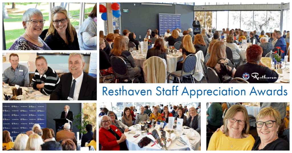 1,500 years of service recognised at Resthaven Staff Appreciation Awards