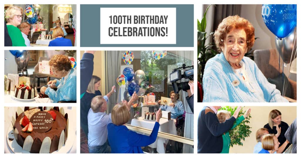 100th birthday celebrated at Resthaven Malvern