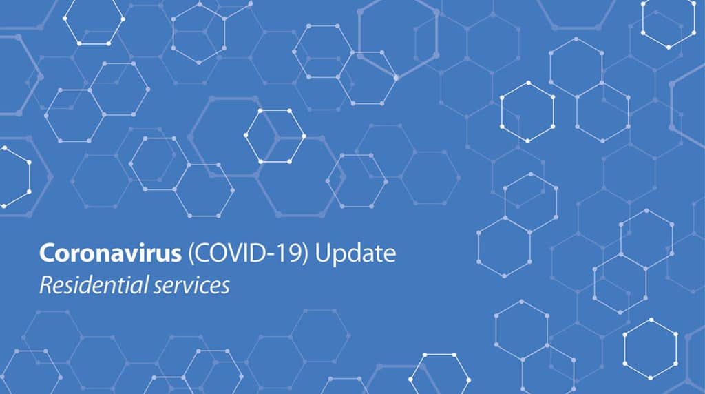 COVID-19 Update-Residential Care