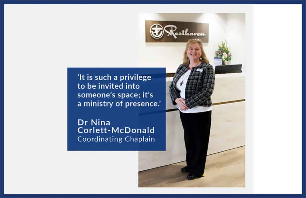 A ‘ministry of presence’ for Chaplain, Nina