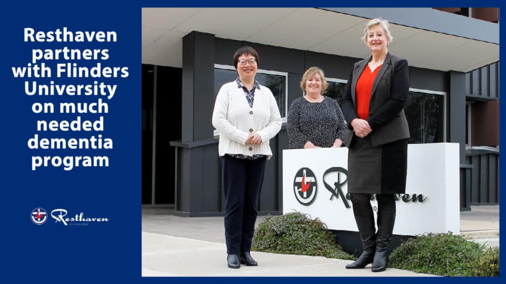Resthaven partners with Flinders University on dementia program