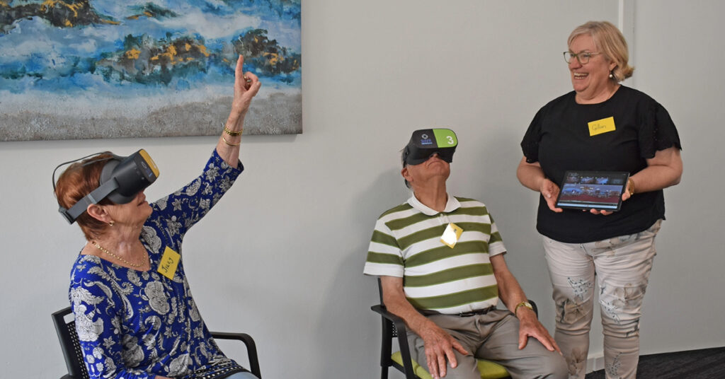 ‘A whole new world’ — VR experience for people living with dementia