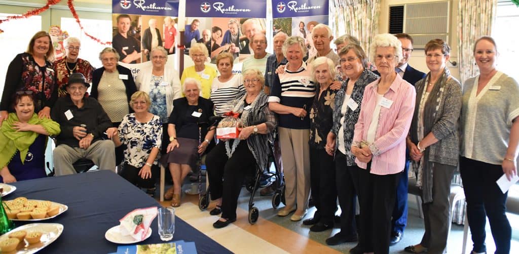 Marion Retirement Living residents Christmas 2016