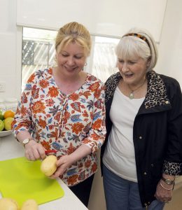 Resthaven's home care can help you with cooking