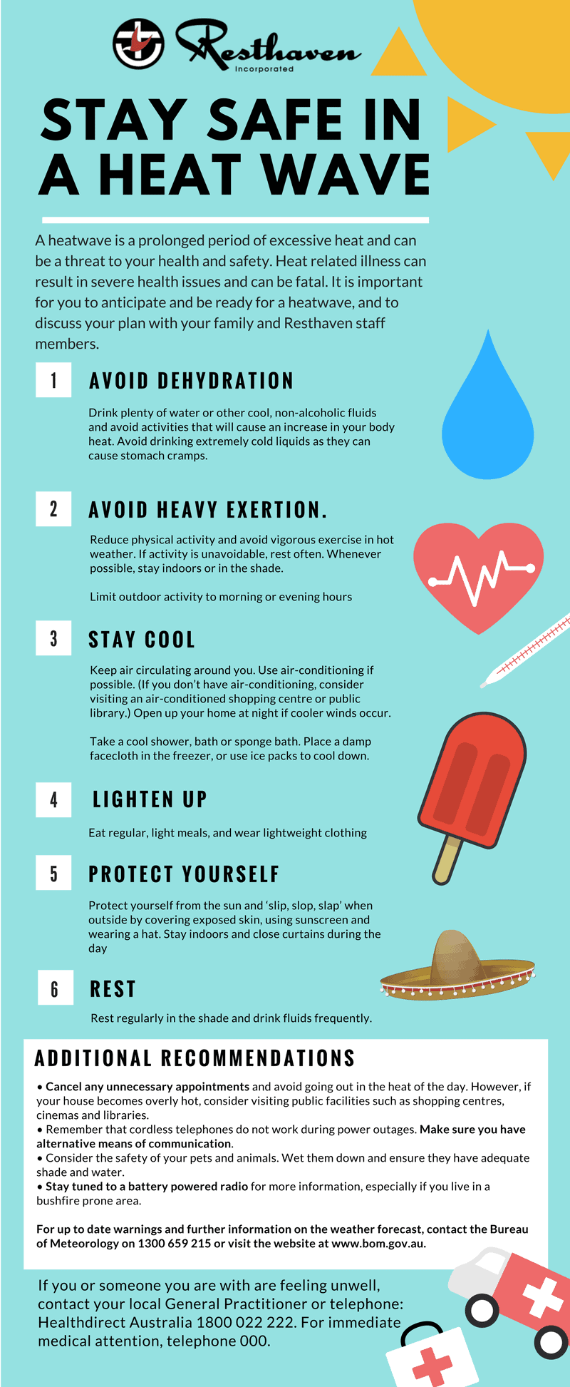 Stay safe in a heatwave
