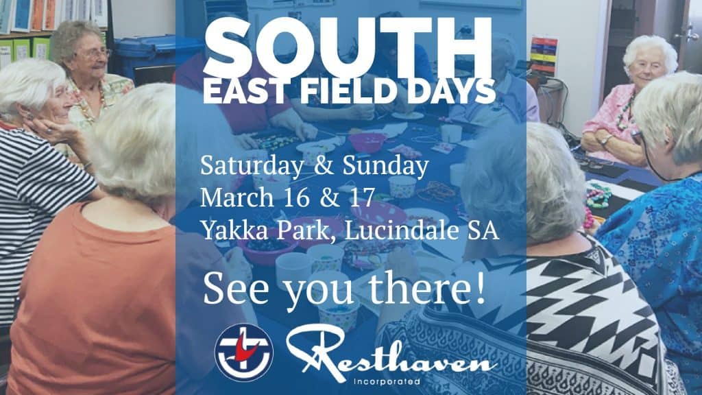 Resthaven is coming to the South East Field Days in Lucindale!