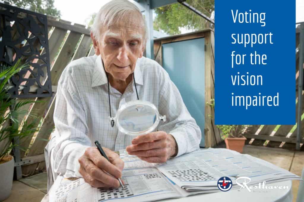 Voting Support for the Vision Impaired