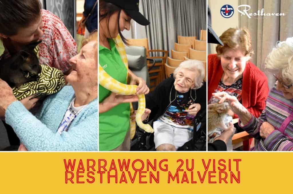 Warrawong 2U visits Resthaven Malvern