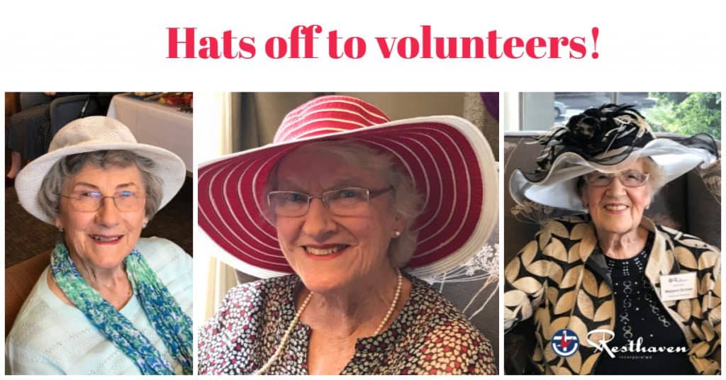 Hats off to volunteers!
