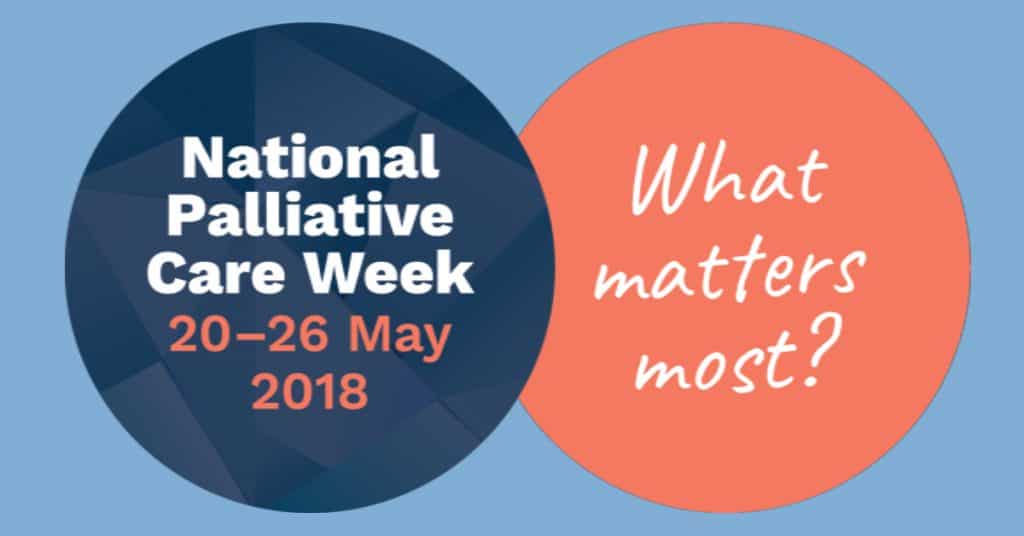 National Palliative Care Week 2018