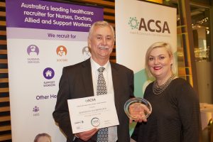 Resthaven CEO Richard Heard ACSA Award for SA Aged Care Provider of the Year
