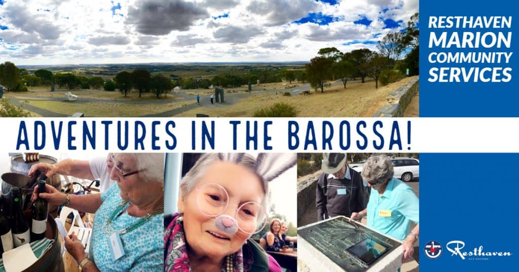 Barossa Valley bus trip for Resthaven Marion Community Services