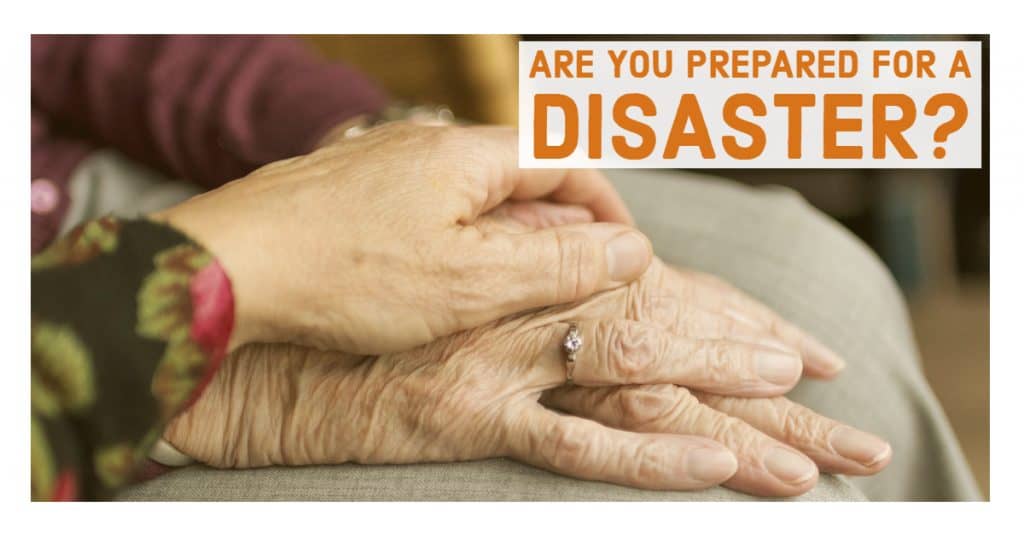 Disaster preparation forum for aged care