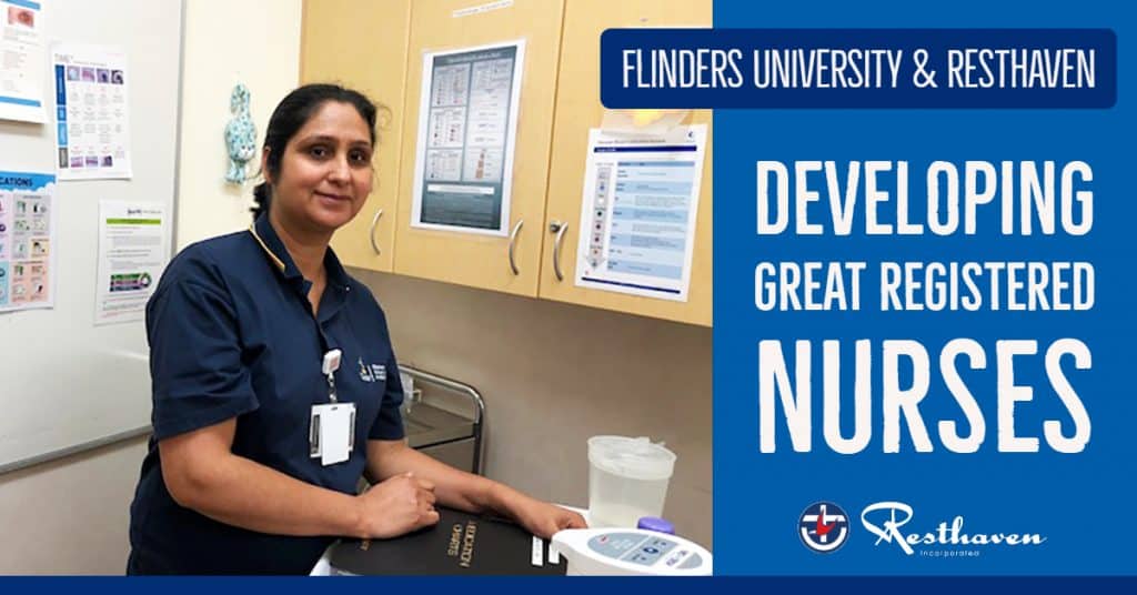 Flinders University nursing student requests final placement at Resthaven