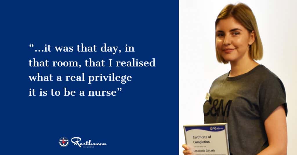 Resthaven Graduate Nursing Program – Anastasia Cafcakis