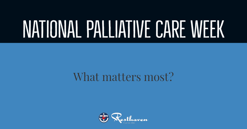 National Palliative Care Week 2019
