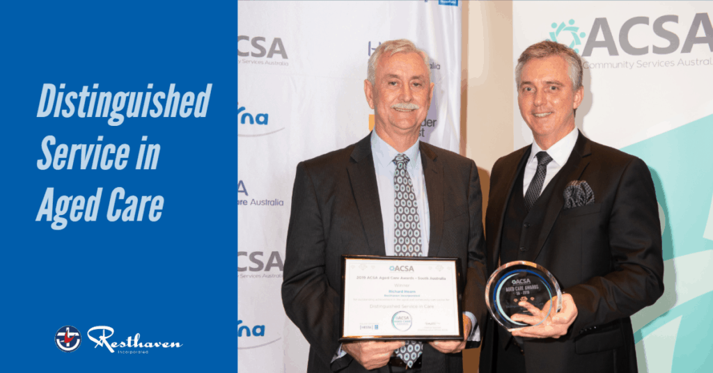 Resthaven CEO recognised at 2019 ACSA Awards