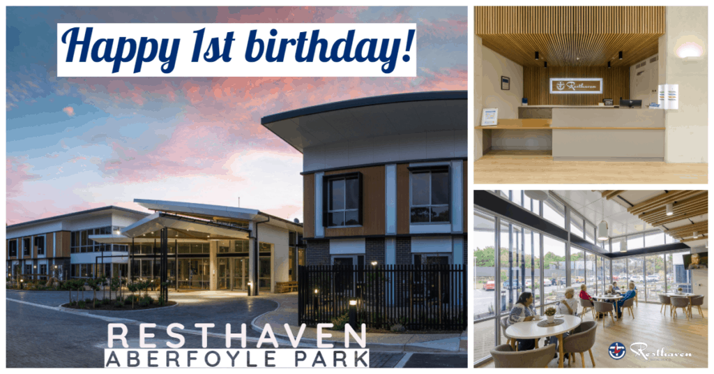 Happy 1st Birthday, Resthaven Aberfoyle Park!