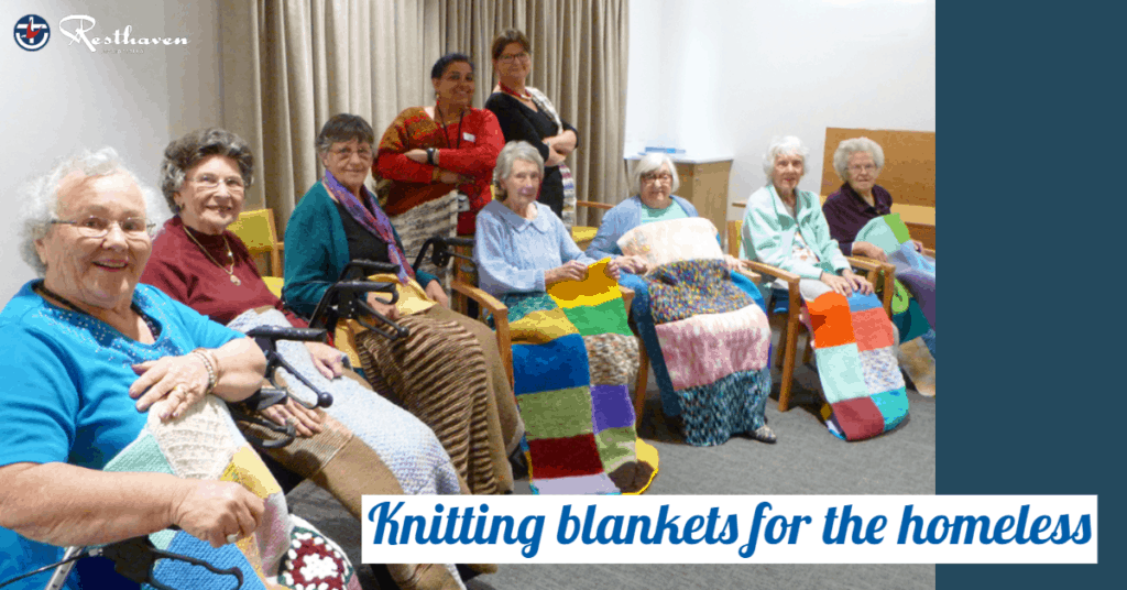 Knitted Blankets for the Homeless | Aged Care Online