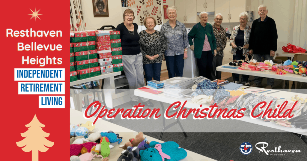 Operation Christmas Child in Full Swing at Resthaven | Aged Care Online