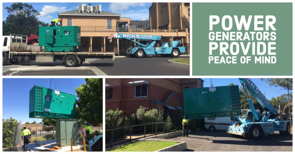 Power Generators at all Resthaven Homes