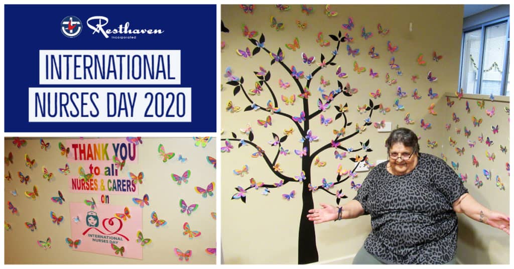 ‘Butterfly Wall’ to Thank Nurses