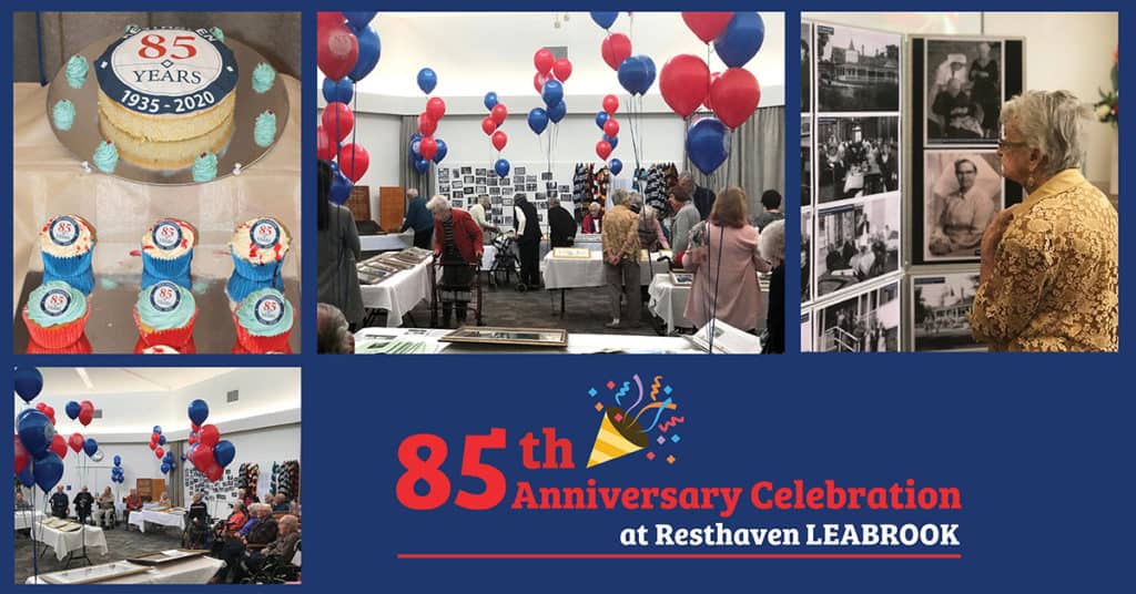 85th Anniversary Celebrations at Resthaven Leabrook