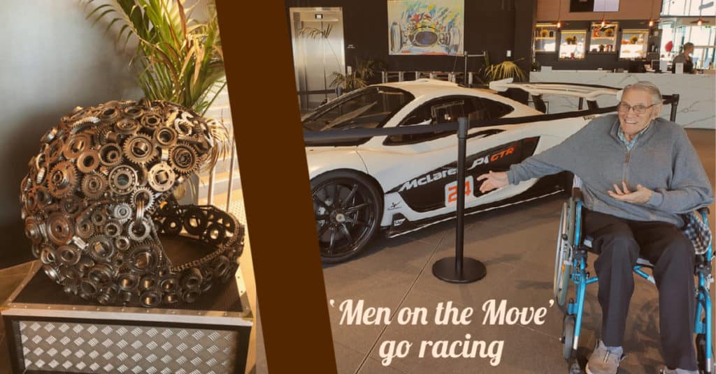 ‘Men on the Move’ social group visit Bend Motorsport Park