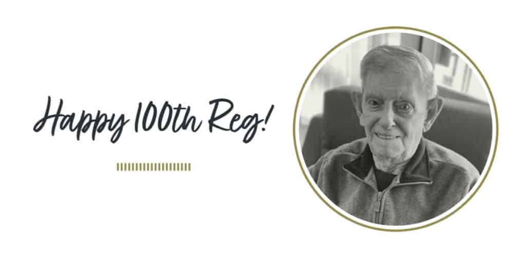 Happy 100th, Reg
