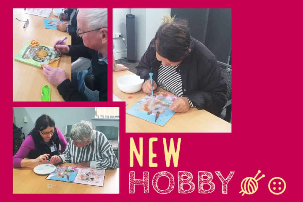 Resthaven clients embark on a new hobby