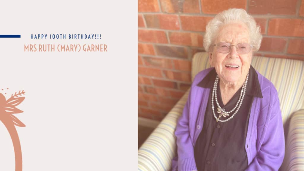 Happy 100th Birthday, Mary!