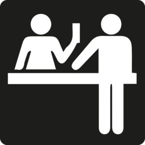 pay in person icon