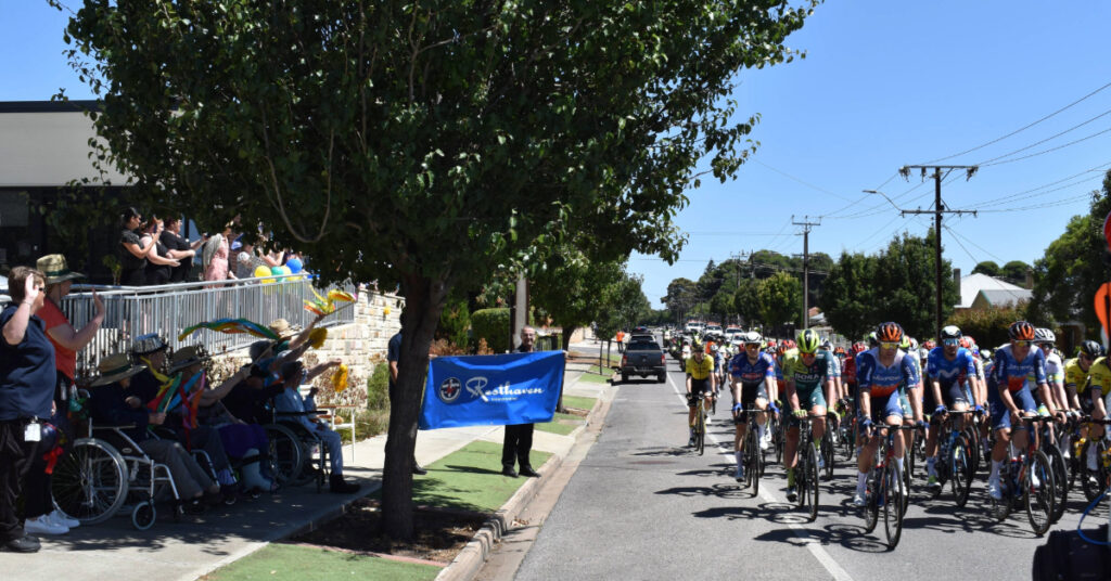 The Tour Down Under comes to Resthaven Murray Bridge!