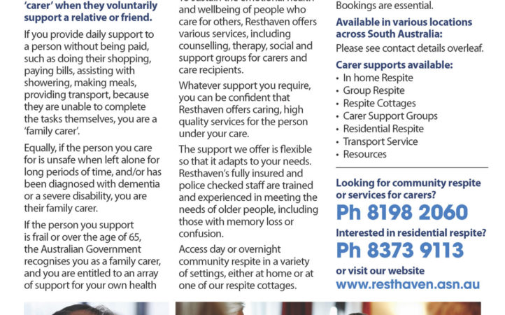 About Carer Support Fact Sheet