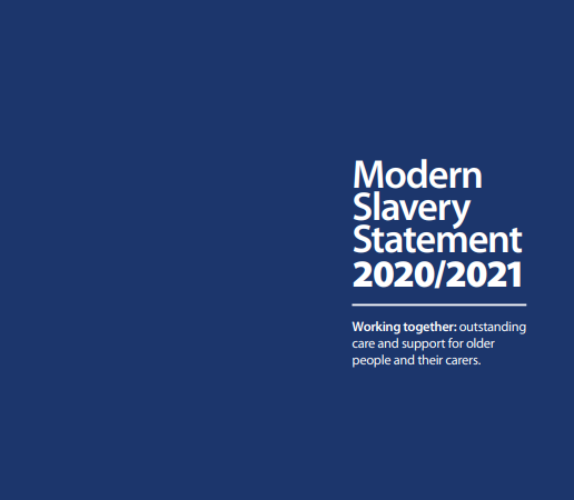 Resthaven's Modern Slavery Statement 2020/2021